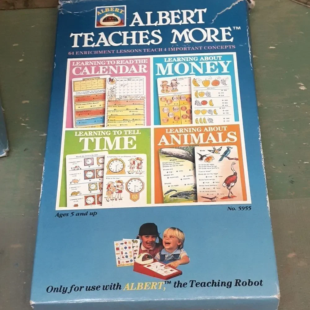 Albert The Teaching Robot Reading Math Educational Insights 5950 Ages‎ 3-6 VTG